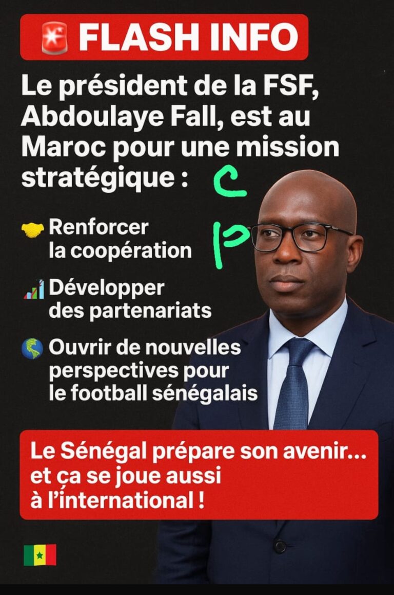 Le président de la Fédération